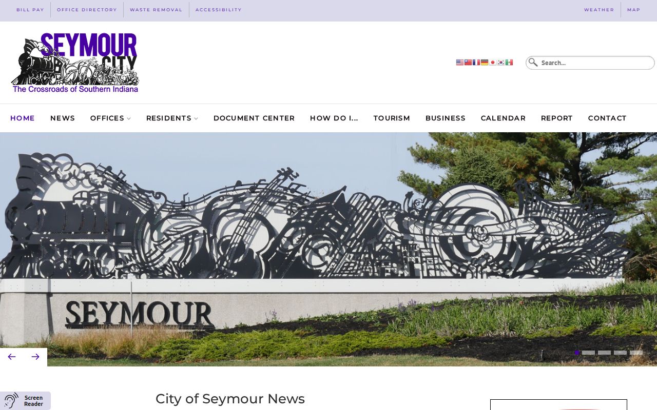 Jackson County traffic tickets Seymour official source